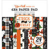 Echo Park - Trick or Treat Collection - Halloween - 6 x 6 Paper Pad