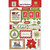 Echo Park - This and That Collection - Christmas - Layered Chipboard Stickers