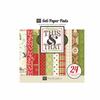 Echo Park - This and That Collection - Christmas - 6 x 6 Paper Pad