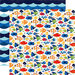 Echo Park - Under the Sea Collection - 12 x 12 Double Sided Paper - Aquatic Fun