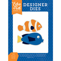 Echo Park - Under the Sea Collection - Designer Dies - Fish Friends