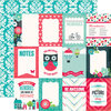 Echo Park - We Are Family Collection - 12 x 12 Double Sided Paper - 3 x 4 Journaling Cards