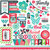 Echo Park - We Are Family Collection - 12 x 12 Cardstock Stickers - Elements