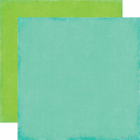 Echo Park - We Are Family Collection - 12 x 12 Double Sided Paper - Teal