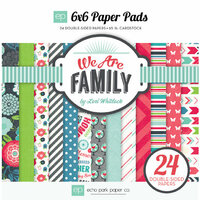 Echo Park - We Are Family Collection - 6 x 6 Paper Pad