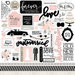 Echo Park - Wedding Bliss Collection - 12 x 12 Cardstock Stickers