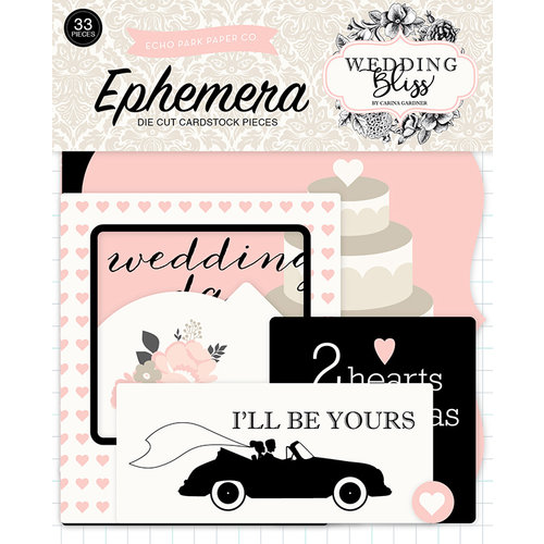 Echo Park - Wedding Bliss Collection - Ephemera