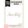 Echo Park - Wedding Bliss Collection - Designer Dies - Love Story Word