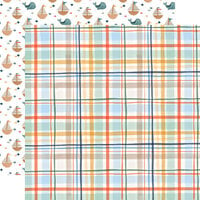  Echo Park Paper Company Welcome Baby Boy Collection Kit Paper ,  12-x-12-Inch