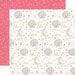Echo Park - Welcome Baby Girl Collection - 12 x 12 Double Sided Paper - Moon and Stars