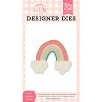 Echo Park - Welcome Baby Girl Collection - Designer Dies - Sweet Rainbow