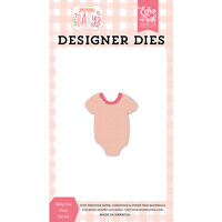 Echo Park - Welcome Baby Girl Collection - Designer Dies - Baby One Piece