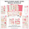 Echo Park - Welcome Baby Girl Collection - 12 x 12 Mega Bundle