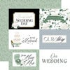 Echo Park - Wedding Bells Collection - 12 x 12 Double Sided Paper - 4 x 6 Journaling Cards