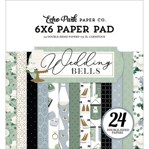 Echo Park - Wedding Bells Collection - 6 x 6 Paper Pad
