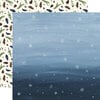 Echo Park - Warm and Cozy Collection - 12 x 12 Double Sided Paper - Snowy Sky