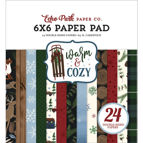 Echo Park - Warm and Cozy Collection - 6 x 6 Paper Pad