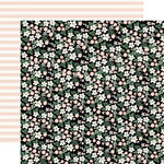 Echo Park - Wedding Day Collection - 12 x 12 Double Sided Paper - Wedding Floral