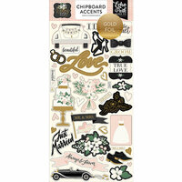 Echo Park - Wedding Day Collection - Chipboard Stickers - Accents