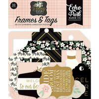 Echo Park - Wedding Day Collection - Ephemera - Frames and Tags