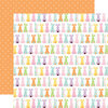 Echo Park - Welcome Easter Collection - 12 x 12 Double Sided Paper - Bunny Tails
