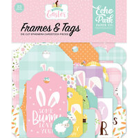 Echo Park - Welcome Easter Collection - Ephemera - Frames and Tags