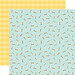 Echo Park - Welcome Spring Collection - 12 x 12 Double Sided Paper - Bumblebee Breeze