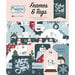 Echo Park - Winter Fun Collection - Ephemera - Frames And Tags