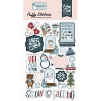 Echo Park - Winter Fun Collection - Puffy Stickers