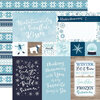 Echo Park - Winter Magic Collection - 12 x 12 Double Sided Paper - 4 x 6 Journaling Cards