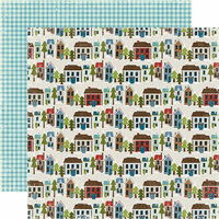 Echo Park - Winter Park Collection - 12 x 12 Double Sided Paper - Park City