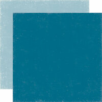Echo Park - Winter Park Collection - 12 x 12 Double Sided Paper - Dark Blue