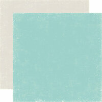 Echo Park - Winter Park Collection - 12 x 12 Double Sided Paper - Teal