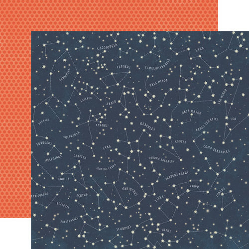 Echo Park - The Wild Life Collection - 12 x 12 Double Sided Paper - Wild Constellations