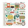 Echo Park - The Wild Life Collection - 12 x 12 Cardstock Stickers - Elements