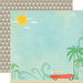 Echo Park - Walking On Sunshine Collection - 12 x 12 Double Sided Paper - Ocean Scenery