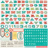 Echo Park - Walking On Sunshine Collection - 12 x 12 Cardstock Stickers - Alphabet