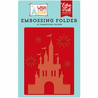 Echo Park - Wish Upon a Star Collection - Embossing Folder - Dreams Come True