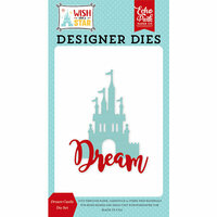 Echo Park - Wish Upon a Star Collection - Designer Dies - Dream Castle