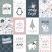 Echo Park - Winterland Collection - Christmas - 12 x 12 Double Sided Paper - 3 x 4 Journaling Cards