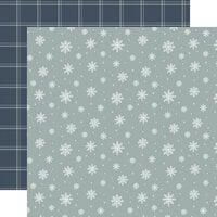 Echo Park - Winterland Collection - Christmas - 12 x 12 Double Sided Paper - Welcome Winter