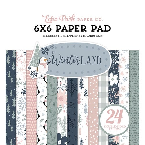 Echo Park - Winterland Collection - Christmas - 6 x 6 Paper Pad