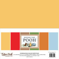 Echo Park - Winnie The Pooh Collection - 12 x 12 Paper Pack - Solids