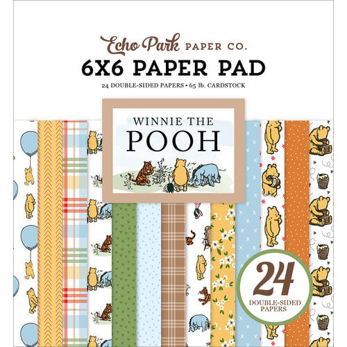 Echo Park - Winnie The Pooh Collection - 6 x 6 Paper Pad