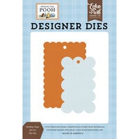 Echo Park - Winnie The Pooh Collection - Designer Dies - Scallop Tags Set 2