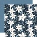 Echo Park - Winter Collection - 12 x 12 Double Sided Paper - Frosted Floral