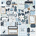Echo Park - Winter Collection - 12 x 12 Cardstock Stickers - Elements