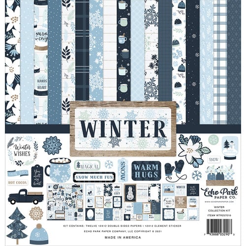 Echo Park - Winter Collection - 12 x 12 Collection Kit
