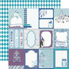 Echo Park - Winter Wishes Collection - 12 x 12 Double Sided Paper - Journal Cards