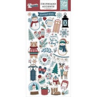 Echo Park - Wonderful Winter Days Collection - Chipboard Embellishments - Accents